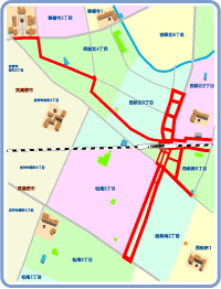 JR西荻窪駅周辺略図