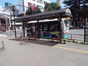 写真：阿佐ケ谷駅バス停