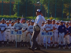 写真：軟式野球東京都大会開会式4