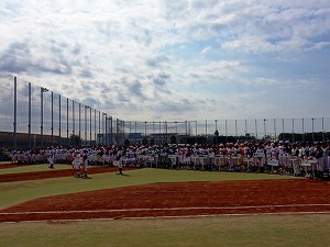 写真：杉並区軟式野球連盟学童少年軟式野球大会総合開会式2