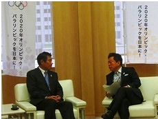 写真：東京都知事との会談2