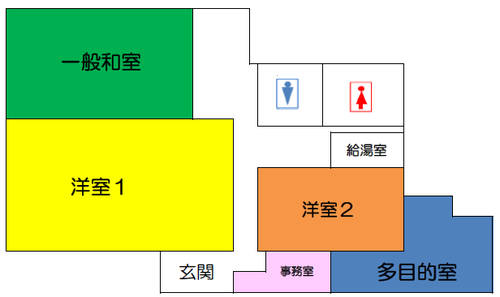 画像：ゆうゆう高円寺東館の平面図