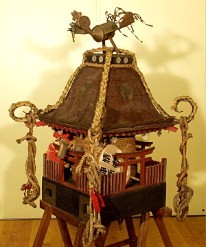 写真：昭和21年製樽神輿