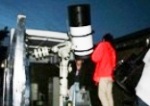 写真4：ポラリス2号の望遠鏡