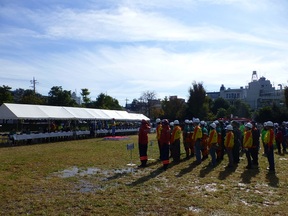 杉並区総合震災訓練の写真1