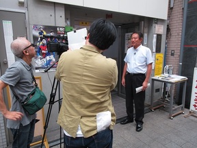 TOKYOMXテレビ番組収録の写真 