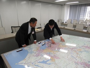 東京ガス供給指令センター等視察の写真1 
