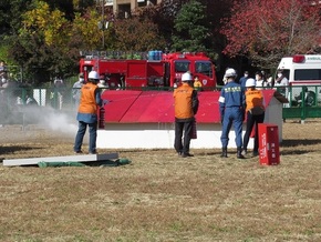 杉並区総合震災訓練の写真2 