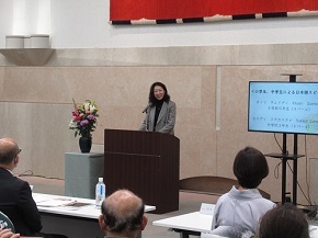 日本で暮らす外国の方が、日々の生活の中で感じたことや体験したこと、自身の国や日本のことを日本語で発表する第20回日本語スピーチ大会が開催され、来賓として挨拶しました。