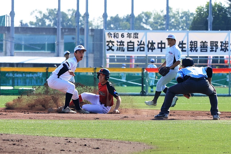 交流自治体中学生親善野球大会