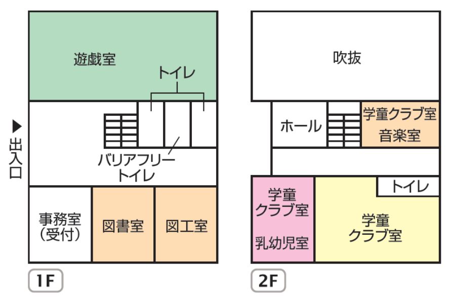 善福寺北児童館間取り図