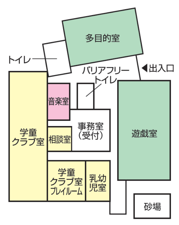 荻窪児童館間取り図