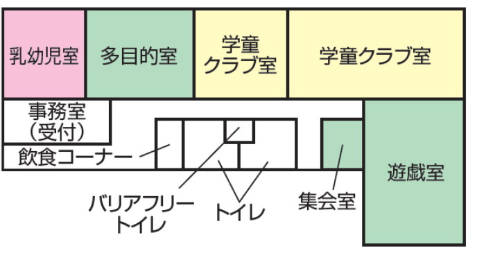 阿佐谷児童館間取り図