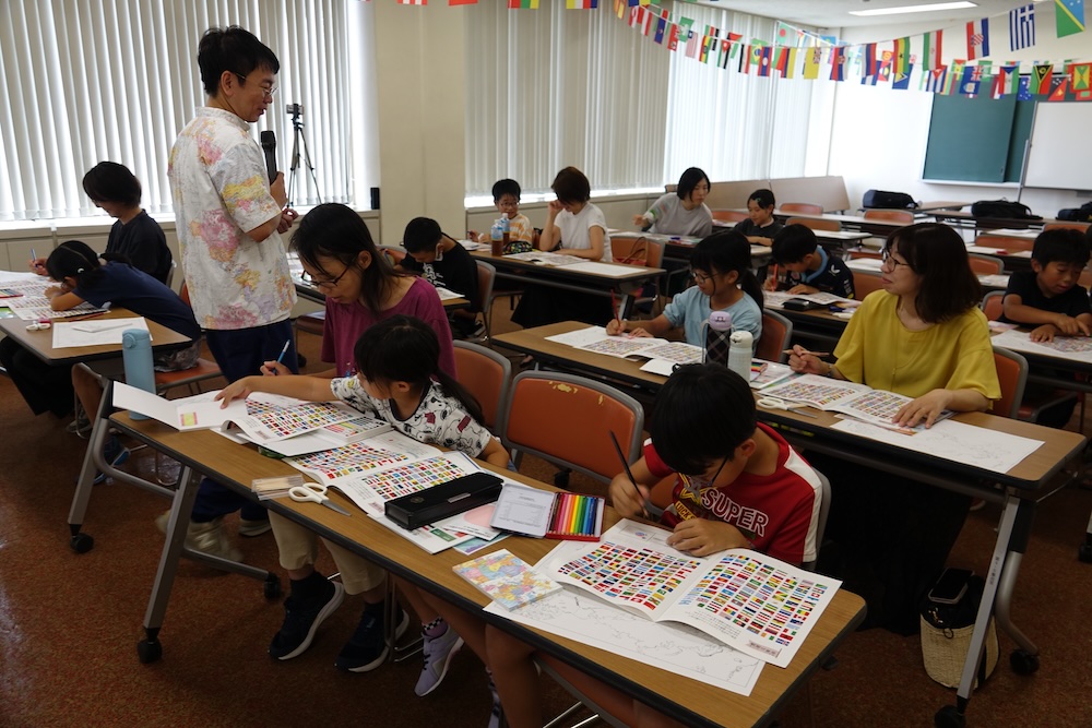 夏休みちずちりワークショップ