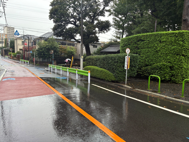 大田黒公園の停留所を示す画像2