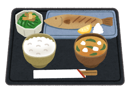 定食のイラスト