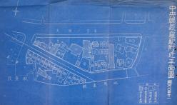荻窪の建物強制疎開予定図(昭和20年頃)