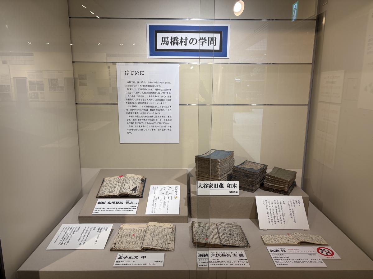 展示の様子