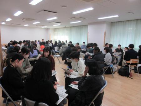 グループ協議をしているところ