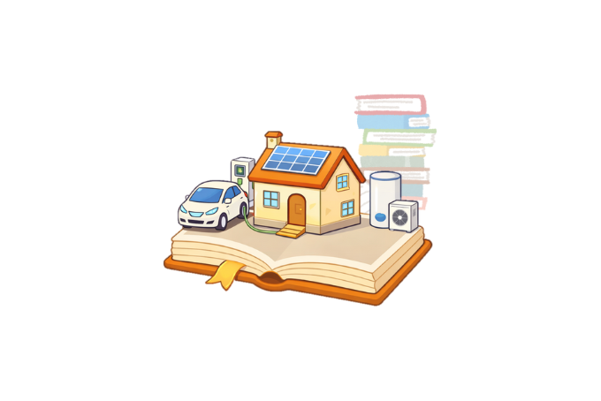 再エネ省エネ情報のイメージイラスト