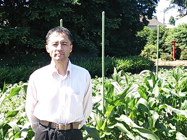 今川体験農園の園主の写真