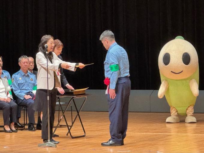 わがまちの警察官表彰式
