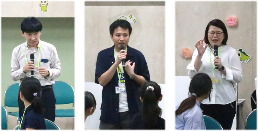 子どもからの質問に答える子どもの権利救済委員