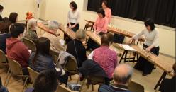 お箏の演奏会場全景