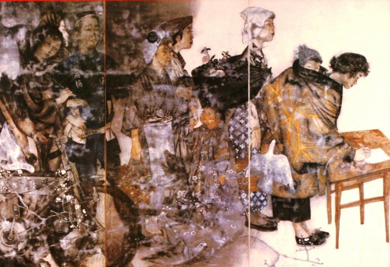 原爆の図第十部「署名」