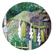 清涼殿付近にある石