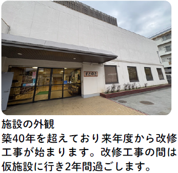 すぎのき生活園の外観の様子