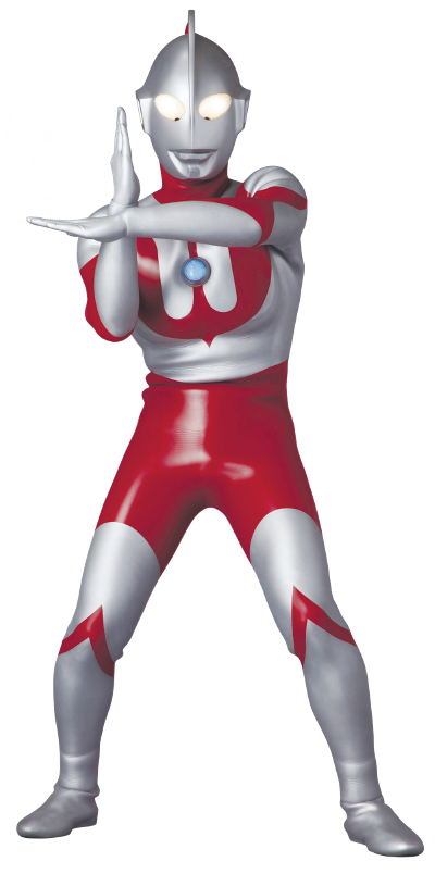 ウルトラマンが立ってポーズをとる姿9