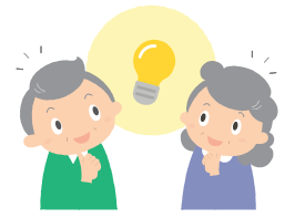介護予防・認知症予防後援会のイメージイラスト