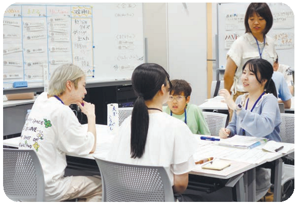 杉山さんの活動の様子
