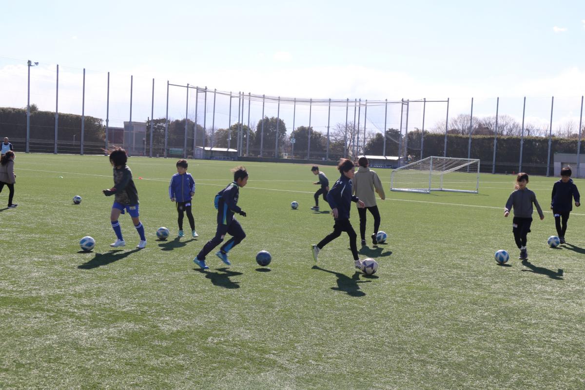 サッカーの様子