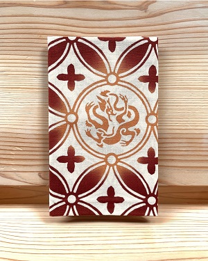 七宝繋と龍　茶