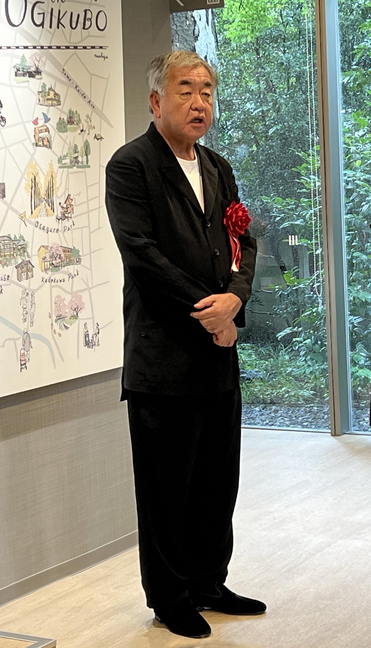 建築家　隈研吾さん