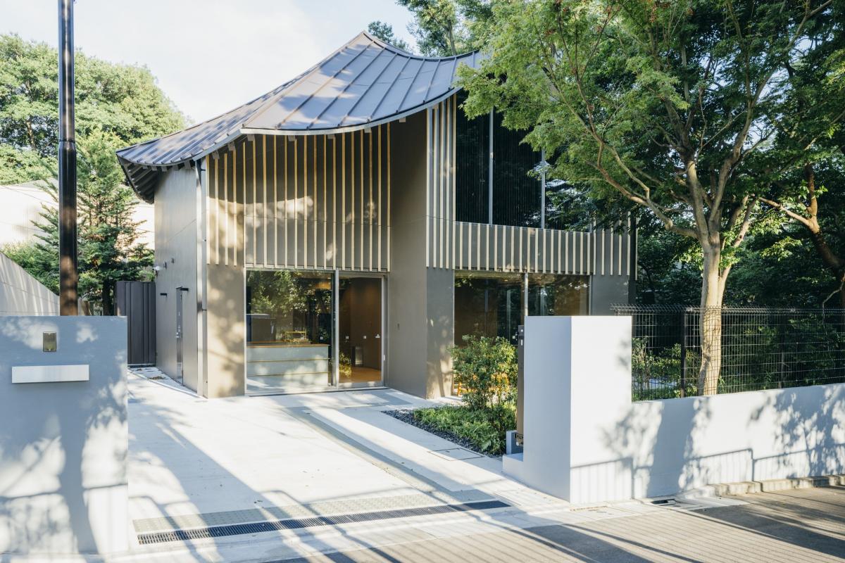 荻外荘展示棟外観
