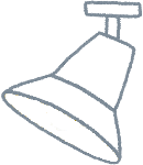 捨てるランプシェードのイラスト1
